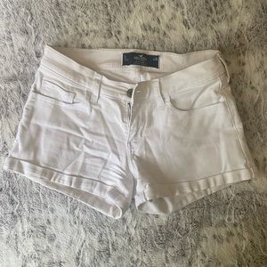 Hollister White Shorts
